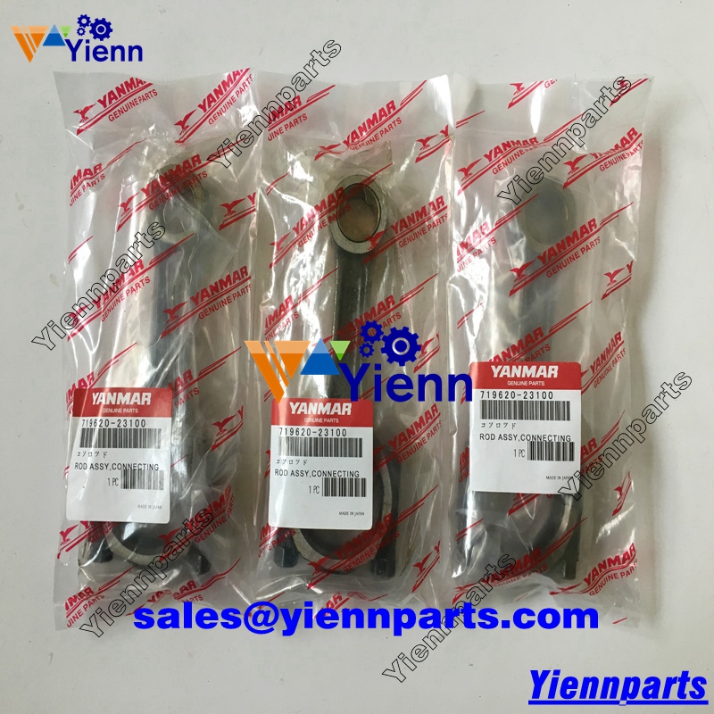 Yanmar 3TNE74 3TNE74-UK2 Connecting Rod 719620-23100 for KE-60 Tractor VIO20-2 US Mini Excavator