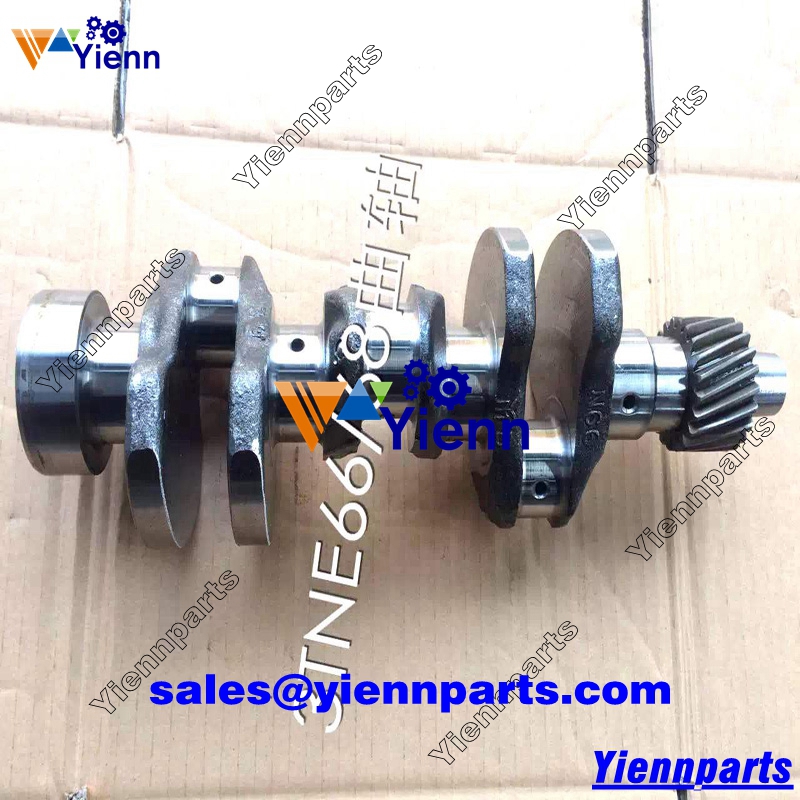 Yanmar 3TNE66 3TNE66-N1C Crankshaft assy for EE-55 Combine