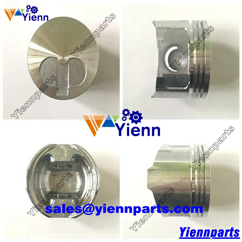 Yanmar 3TNE68 3TNE68-UTR  3TNE68L-UBC Piston kit for B20EP Mini Excavator KE-3D KE-40 KE-160 Tractor