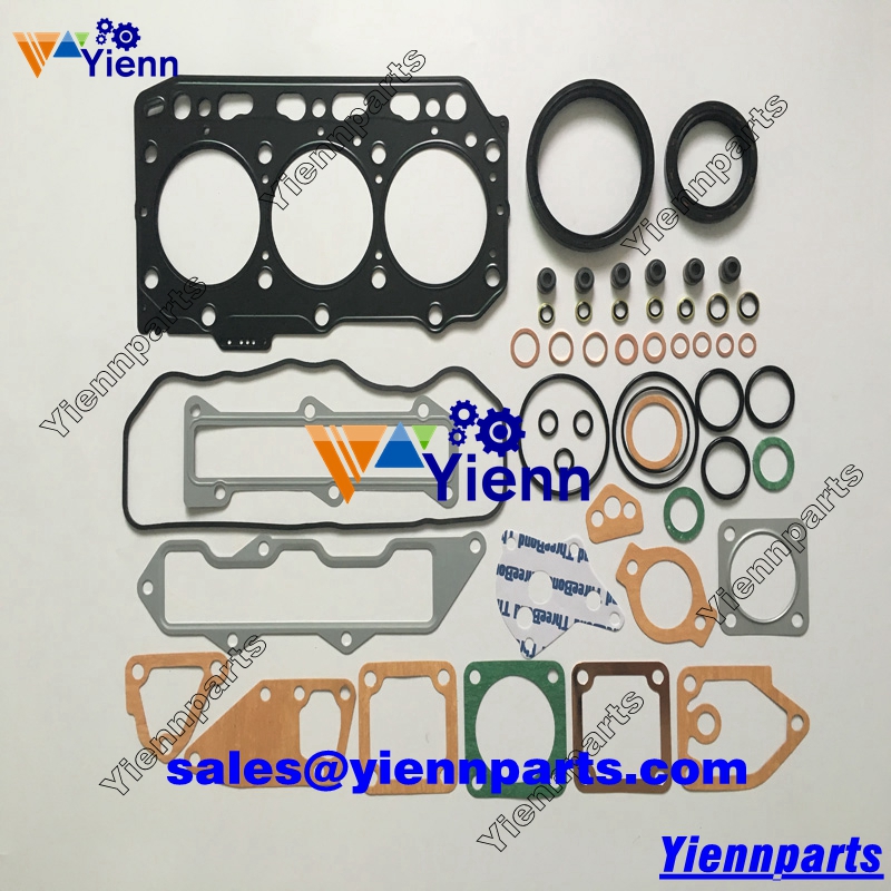 Yanmar 3TNE84  3TNE84-YB full overhaul gasket kit for SK035 KOBELCO Mini Excavator  RS33R Tractor