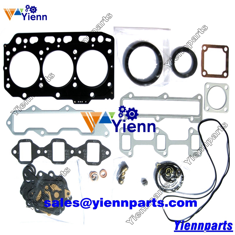 Yanmar 3TNE88 TNE88-RNY Full overhaul gasket kit 729001-9266 for VIO40-2 US Excavator 1051DT Tractor