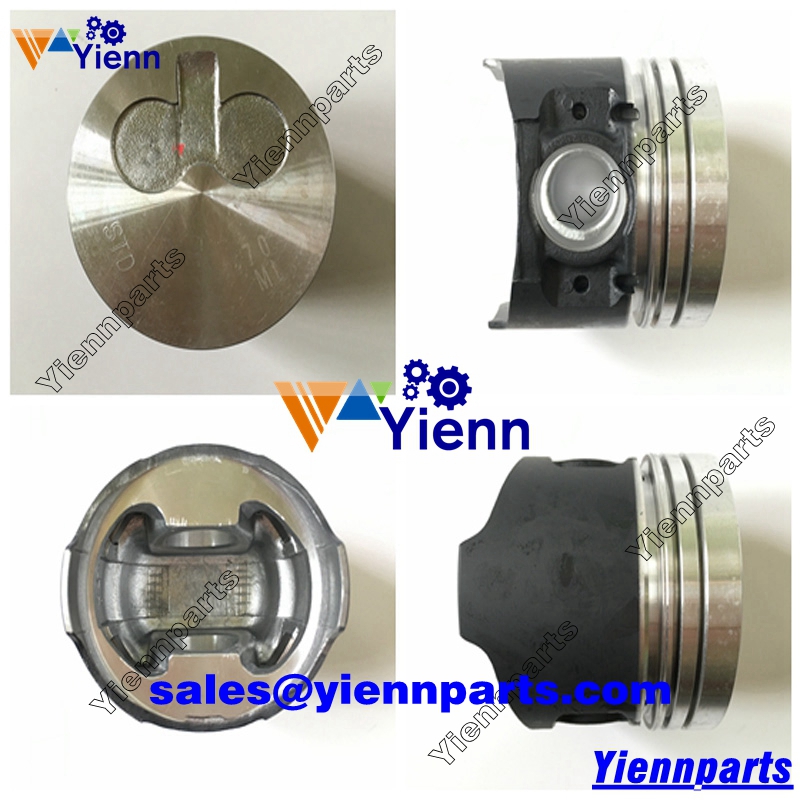 Yanmar 3TNV70 3TNV70-VBVA 3TNV70-WBV Piston Kit for VIO10-2 Mini Excavator GK130 GK160 Tractor