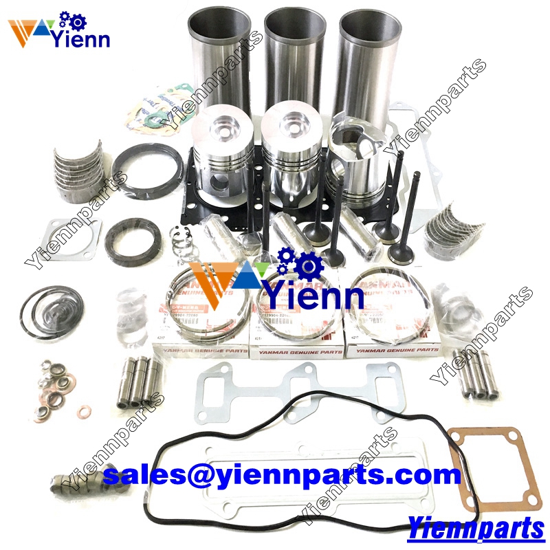 Yanmar 3TNV88 3TNV88-PFN 3TNV88-NHB Overhaul rebuild kit for ZX30U ZX35U PC35MR-3 TB135 Excavators