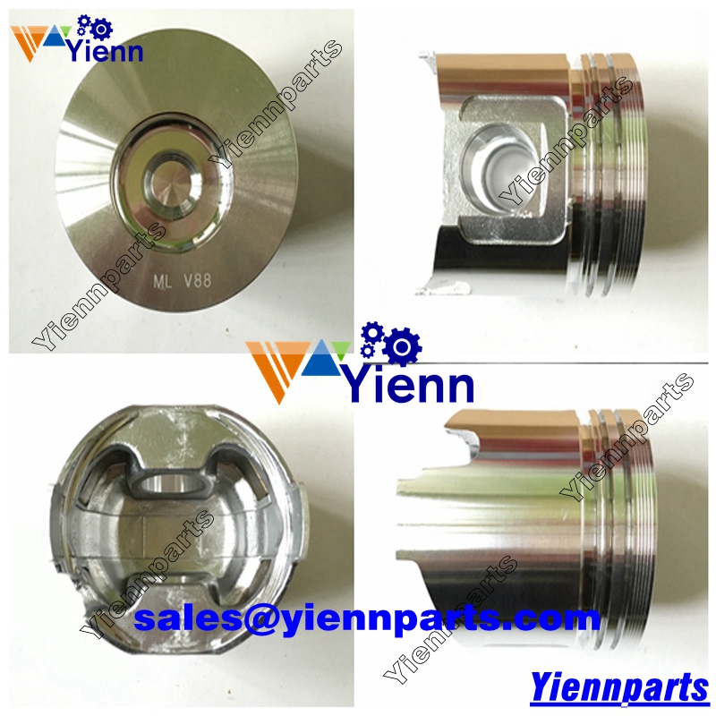 Yanmar 3TNV88 3TNV88-BQIK 3TNV88-XRE1 Piston kit for EG230 Tractor VIO35-5 VIO40-2A Excavators