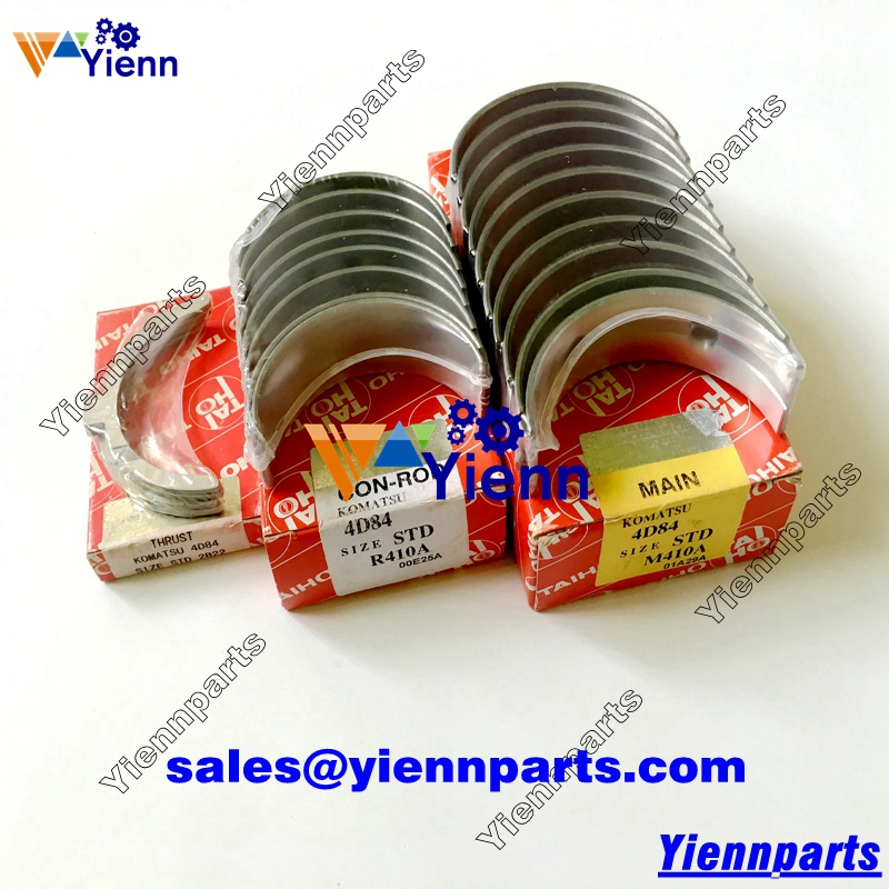 Yanmar 4TNV84 4TNV84T-KLAN Crankshaft Bearing and Connecting Rod Bearing for  MISTRAL 45 Tractor