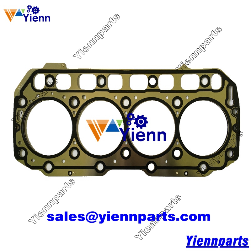 Yanmar 4TNE106T 4TNE106T-NS 4TNE106T-1FB Cylinder head gasket for PC110 PW110 11002RD Excavator