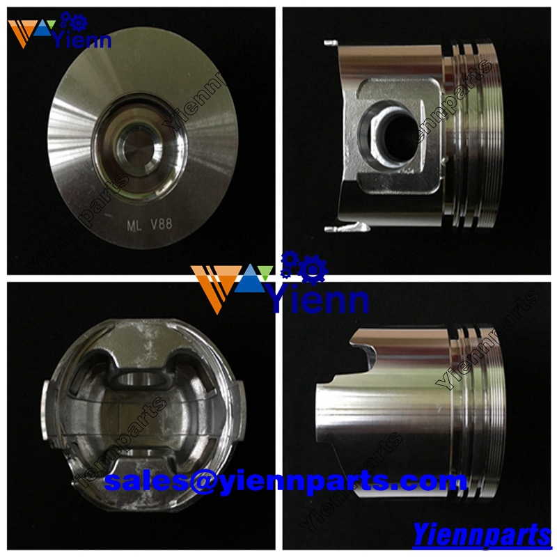Yanmar 4TNV88 4TNV88-BP6DD 4TNV88-PTBZ1 Piston Kit for VIO55-2A Z76RP PC58UU SWE45 EC35 Excavator