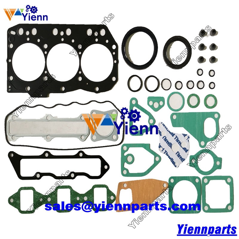 Komastu 3D82  3D82AE-F1B 3D82AE-3FB full overhaul gasket kit for PC27R-8 Excavator