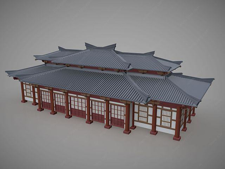 古建筑模型有哪几部分组成呢？