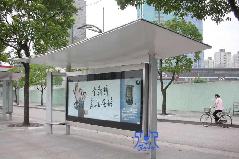不锈钢宣传栏候车停宣传栏