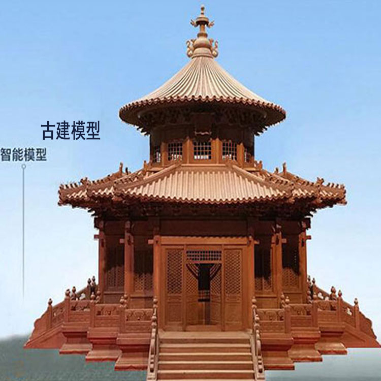 古建模型塔楼模型木质古建筑模型