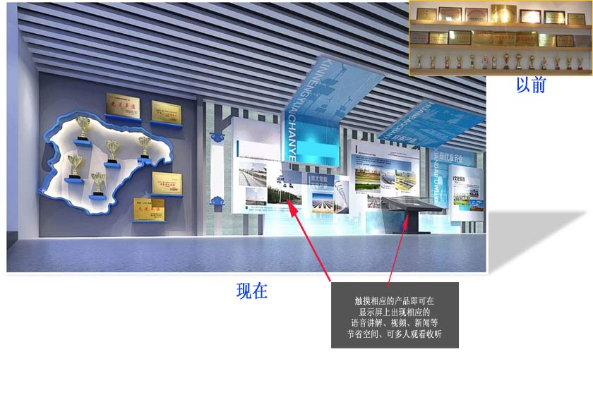 智能互动有声展示墙