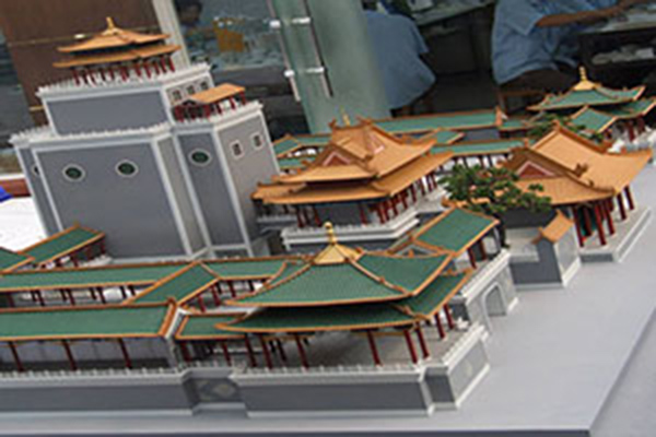 古建城楼模型