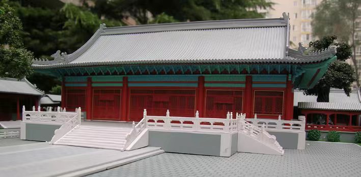 庙宇模型