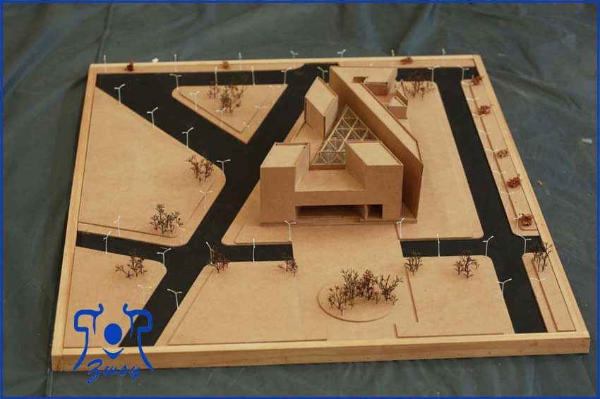 特色建筑模型12——美国国家美术馆东馆