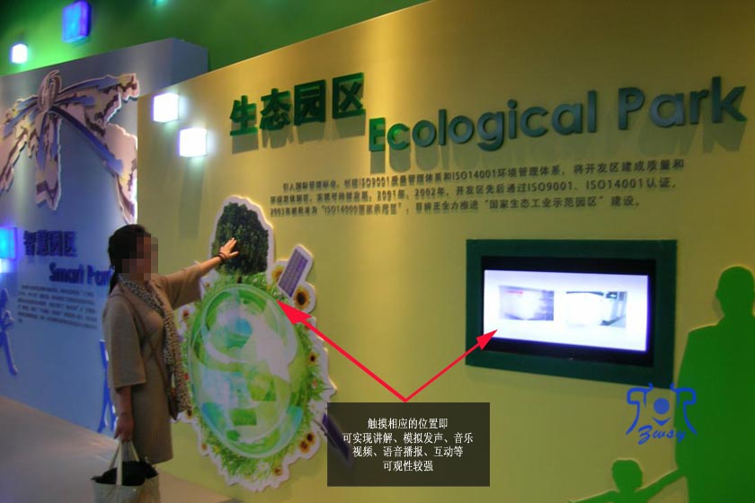 世博会投感多媒体展墙