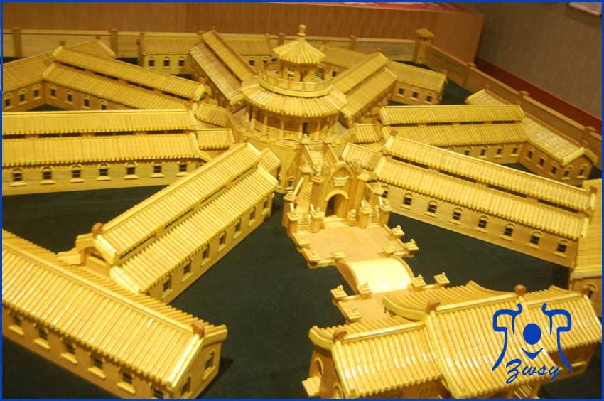 特色建筑模型24——八卦楼