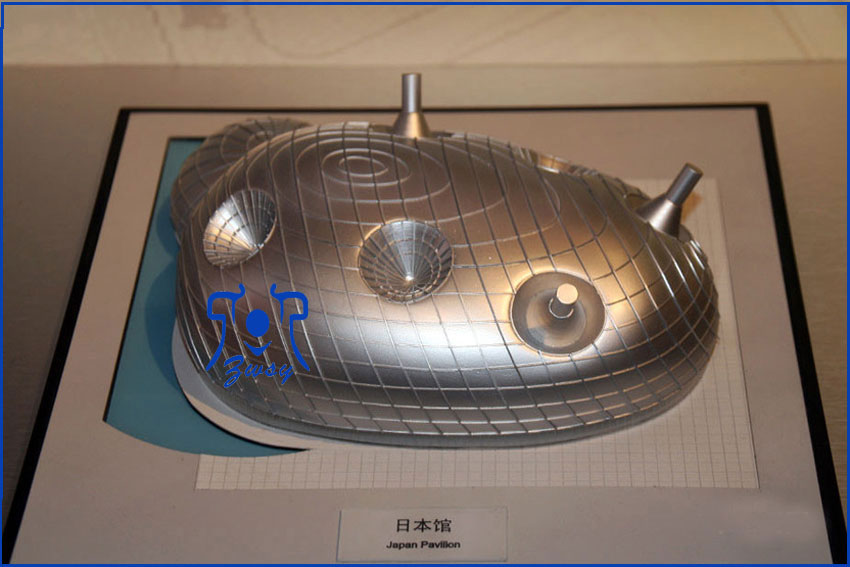 特色建筑模型20——世博馆