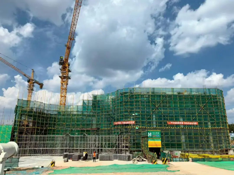 中科兴宏监理项目纪实：妇幼保健院二期建设稳步推进