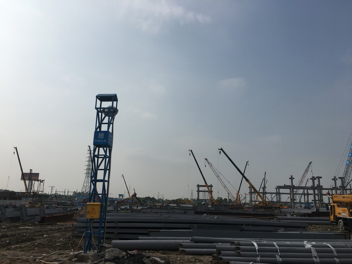 潭州國際會展中心施工