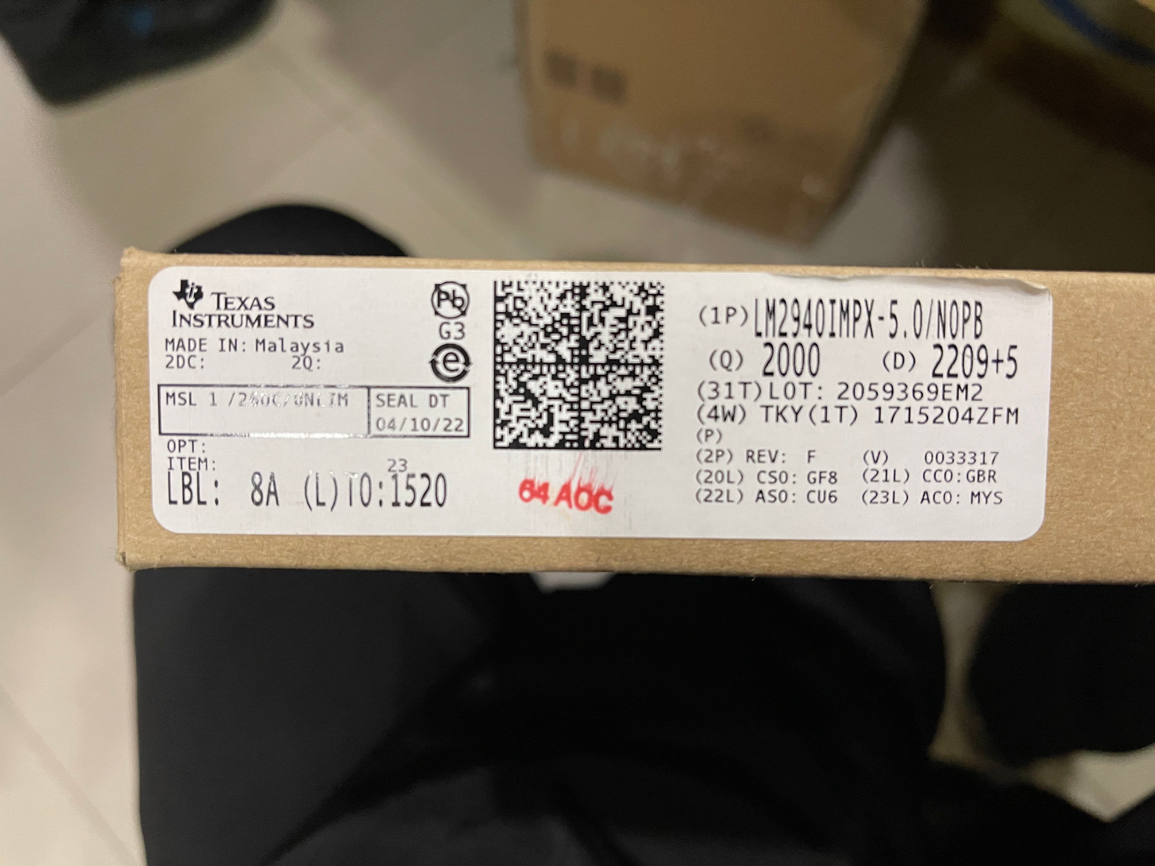 LM2940IMPX-5.0/NOPB