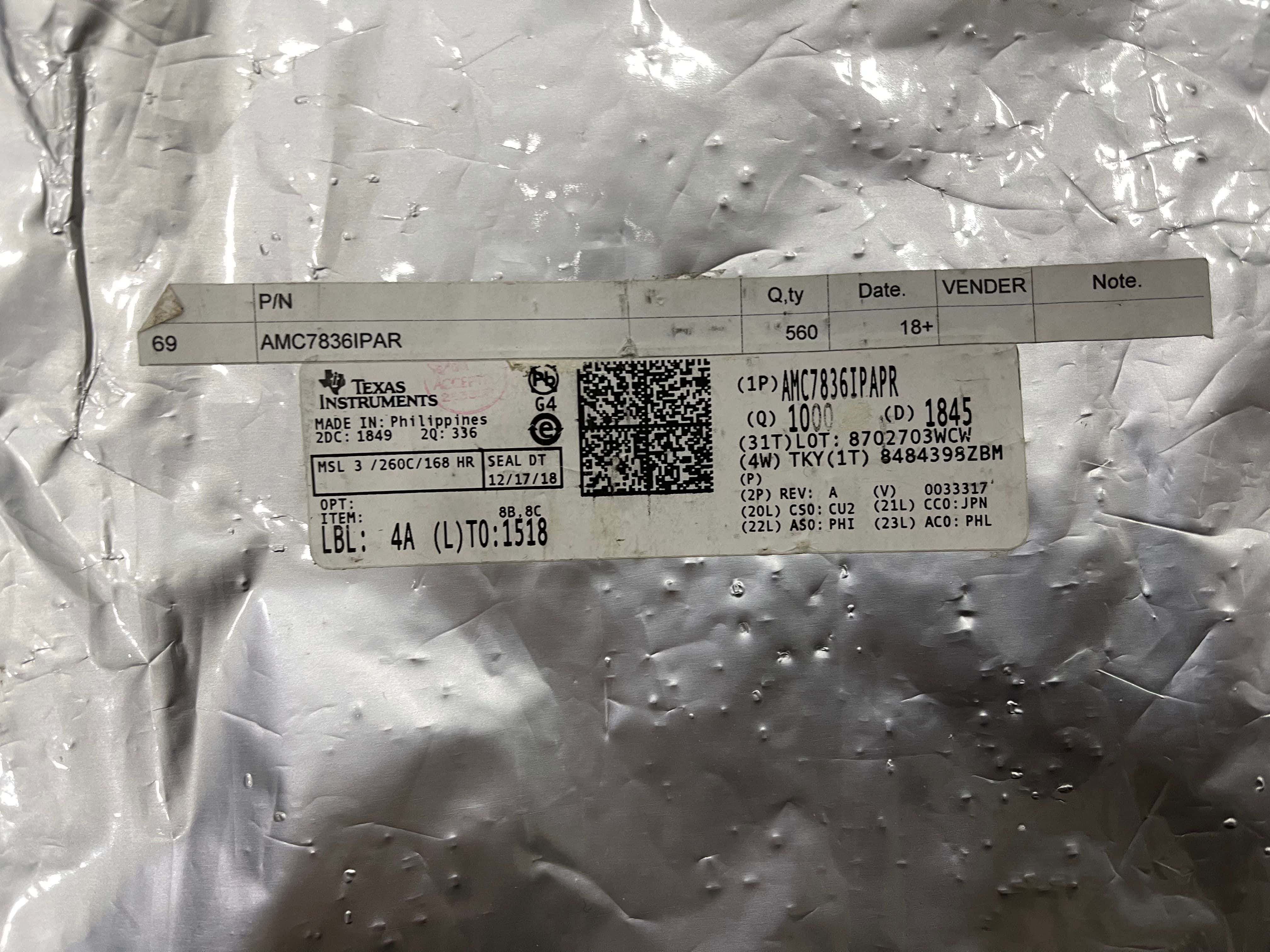 AMC7836IPAPR
