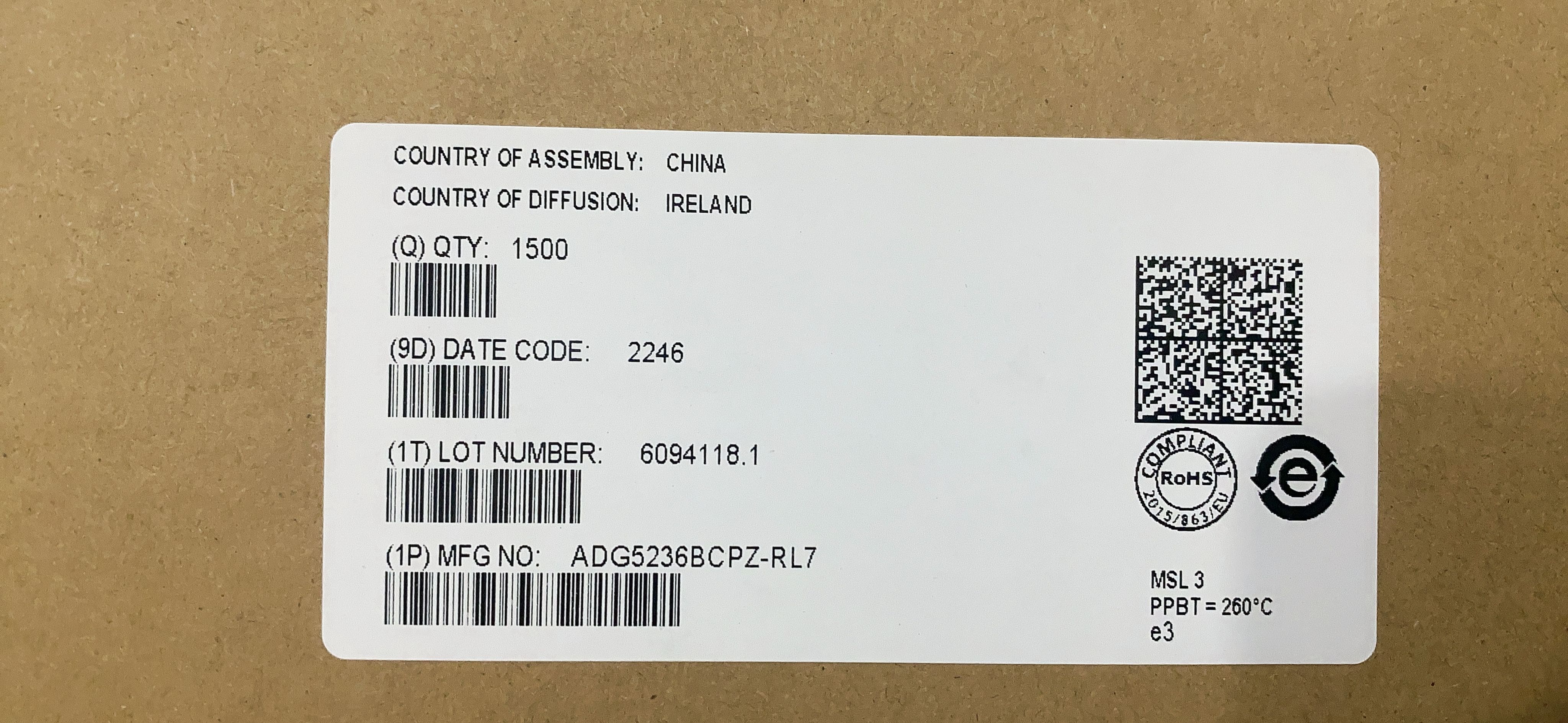 ADG5236BCPZ-RL7