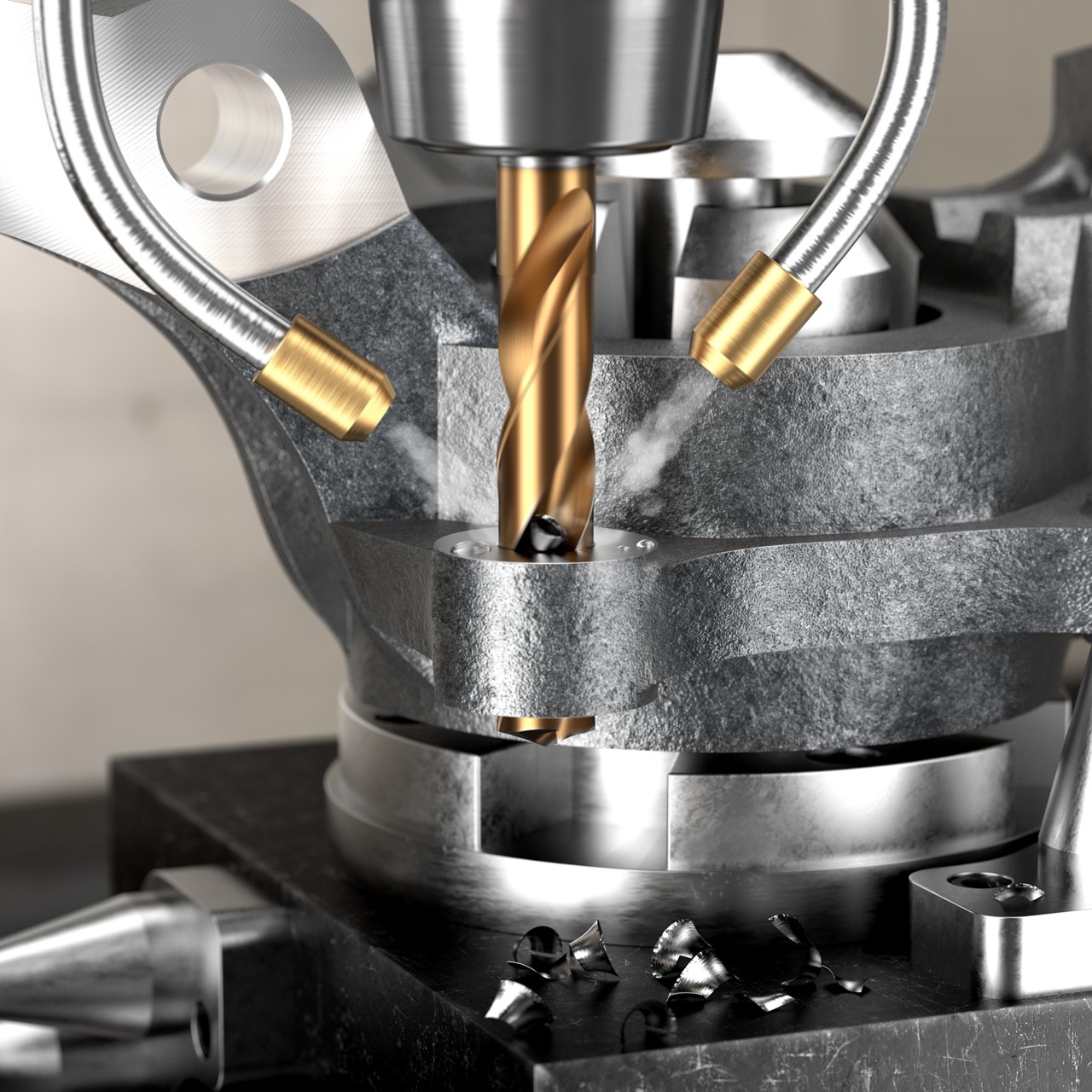 CoroDrill® 860整体硬质合金钻头