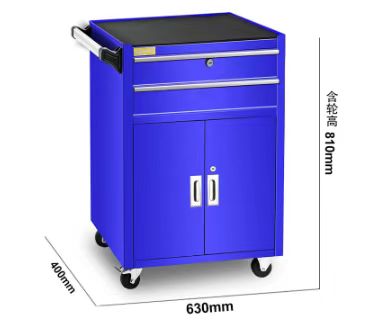 Double-layer tool cabinet truck