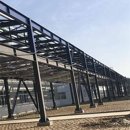 新能能源有限公公司年产20万吨稳定倾烃 厂区综合外管廊 钢结构制作及安装 管道安装 防腐保温 贾晓峰