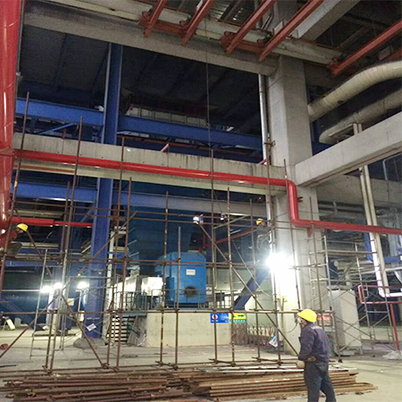 大唐三门峡5号机消防水管道保温 李树群