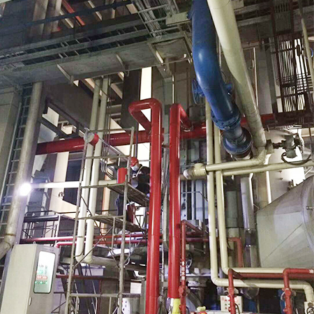 大唐三门峡5号机消防水管道保温 李树群