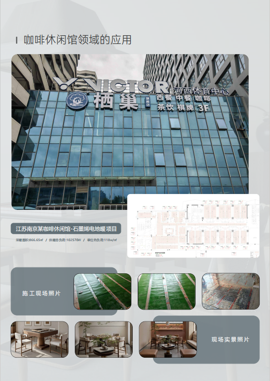 咖啡休闲馆领域的应用