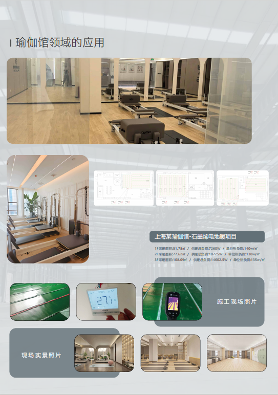 瑜伽馆领域的应用