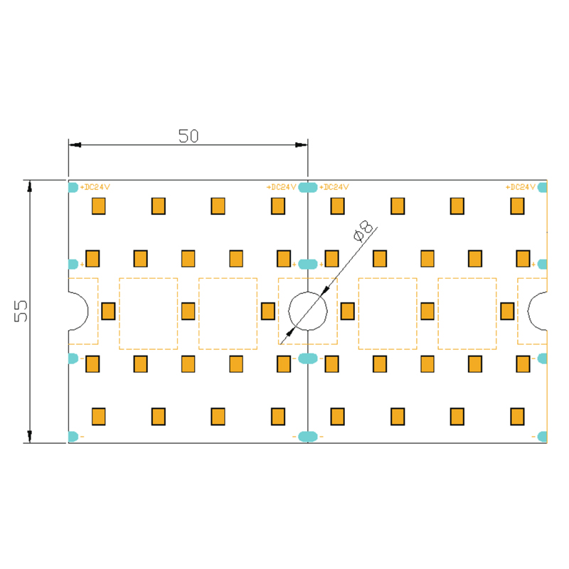 Multi-row  2835  LED  Strip  [480LED/M]