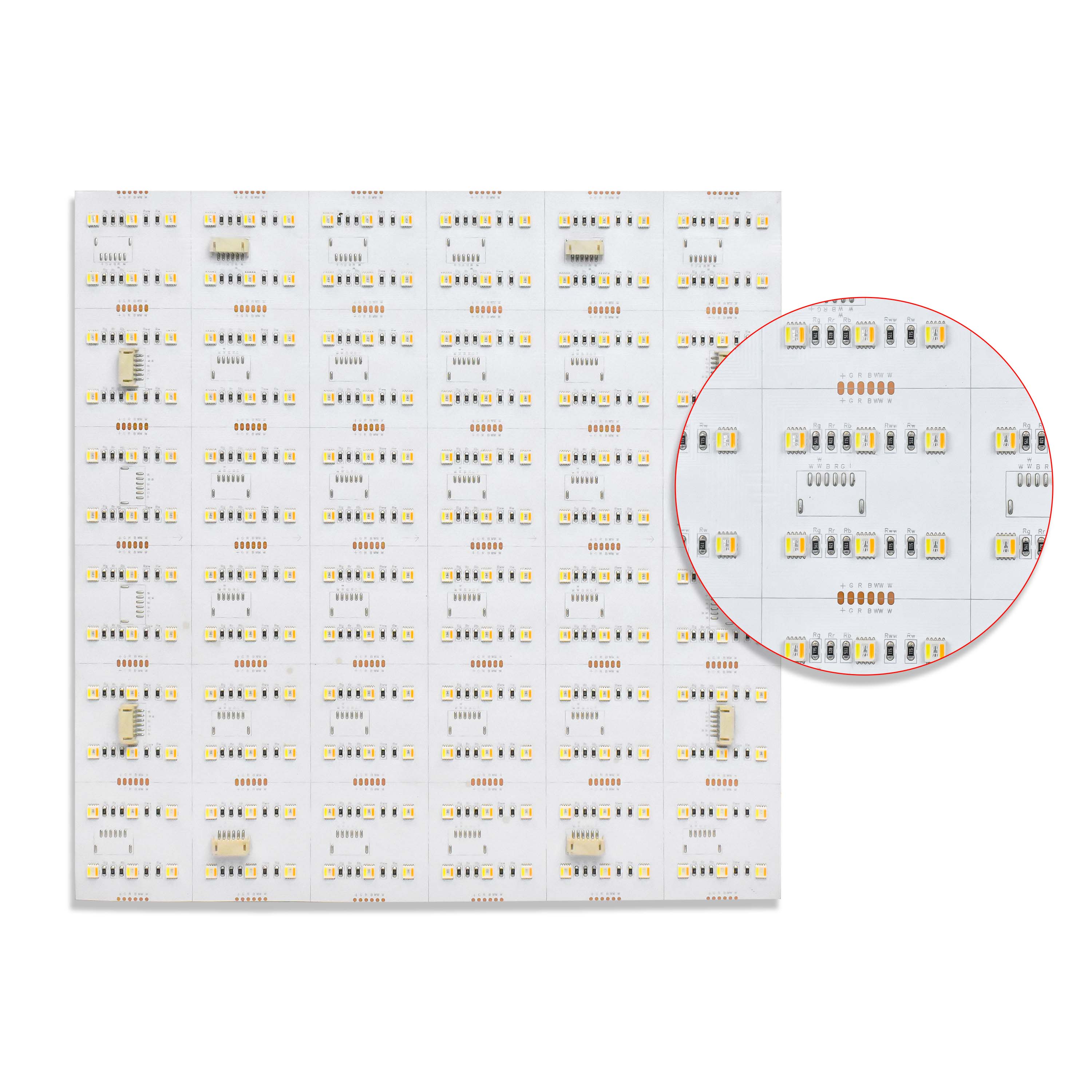 300X300mm RGBCCT led sheet - [216LED]-24V