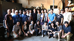 參觀意大利古典美術(shù)學(xué)院院長工作室