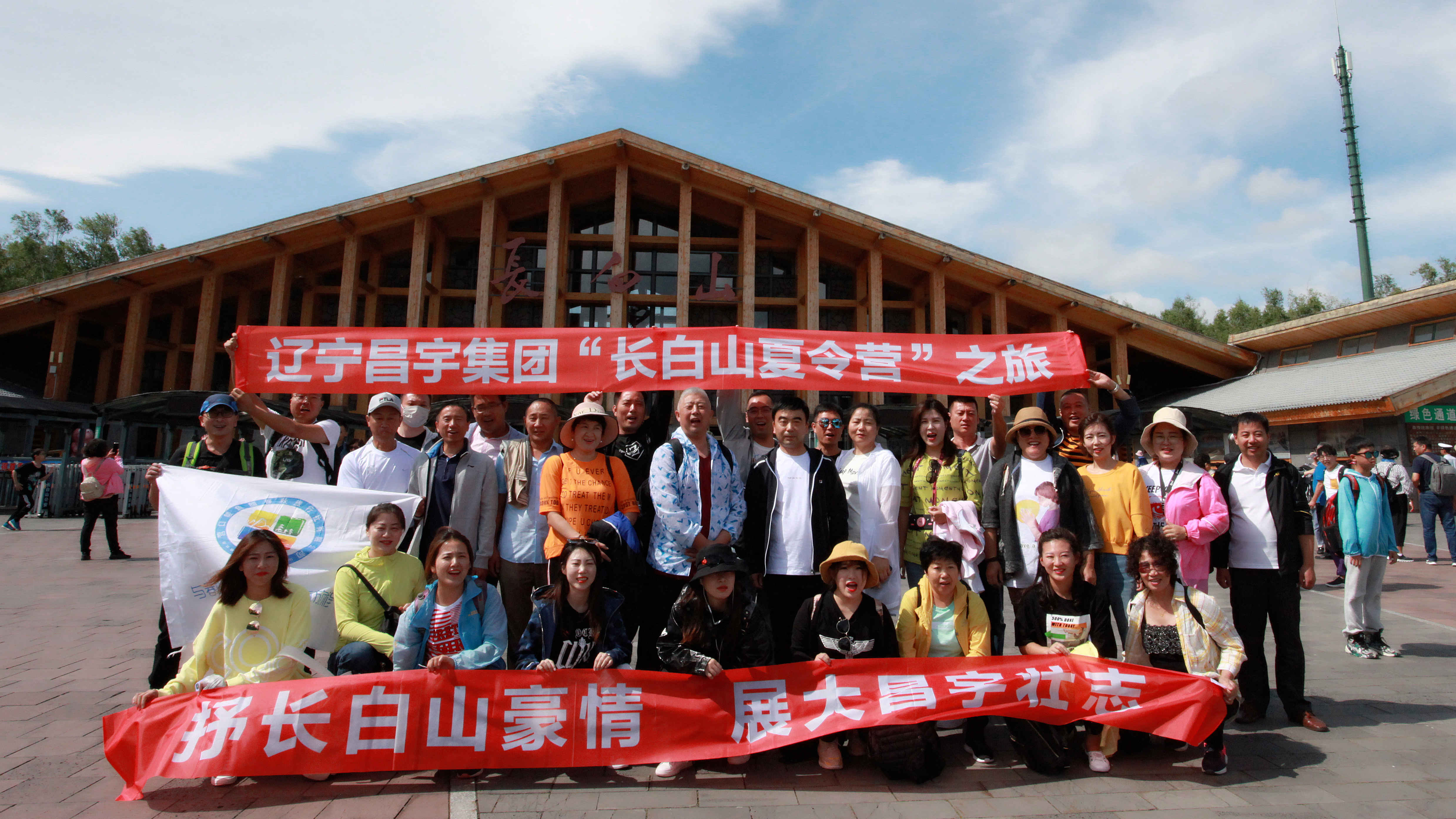 2019年8月3日长白山旅游留念