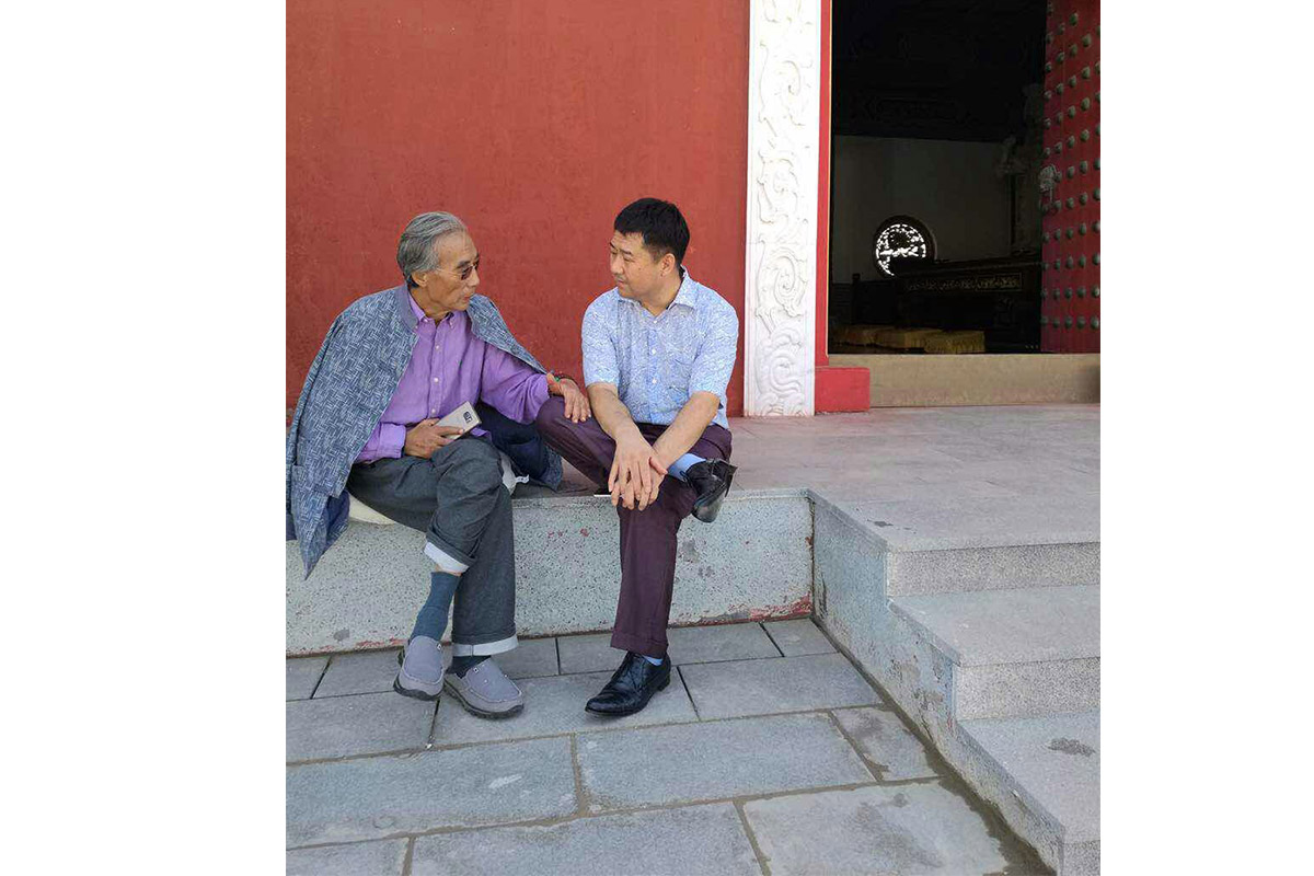 宋雨桂老师与昌宇集团董事长李刚