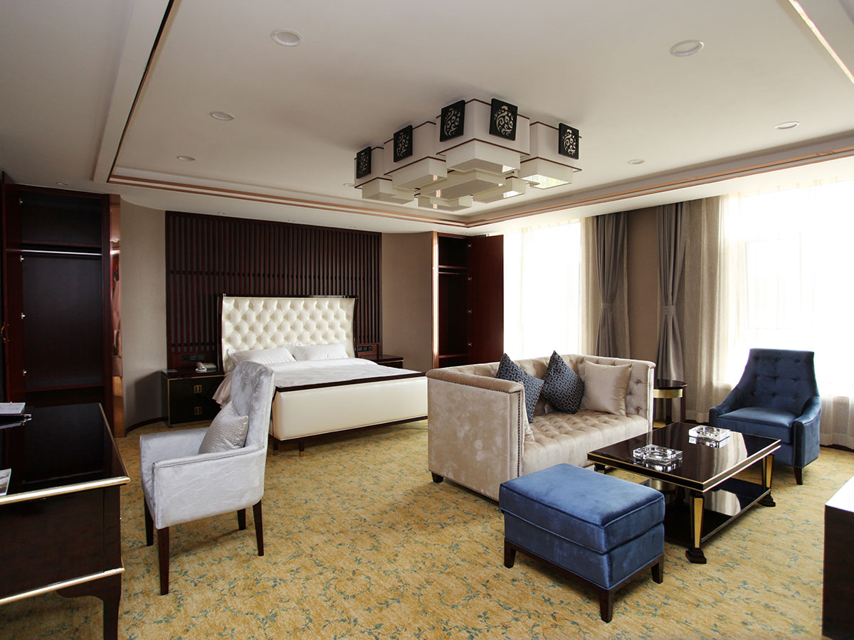 创作基地 豪华套房卧室