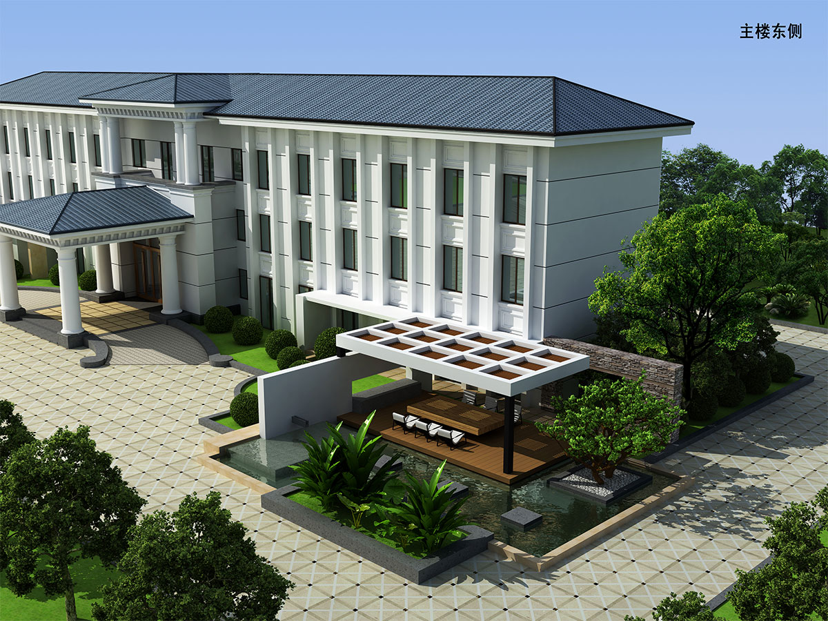 创作基地 主楼东侧