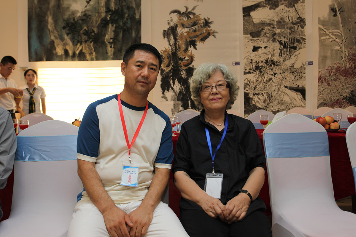 昌宇集团董事长李刚-画展评委王迎春