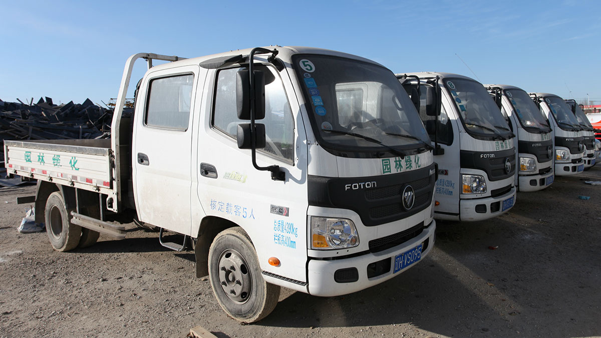 园林公司区域管理工程车