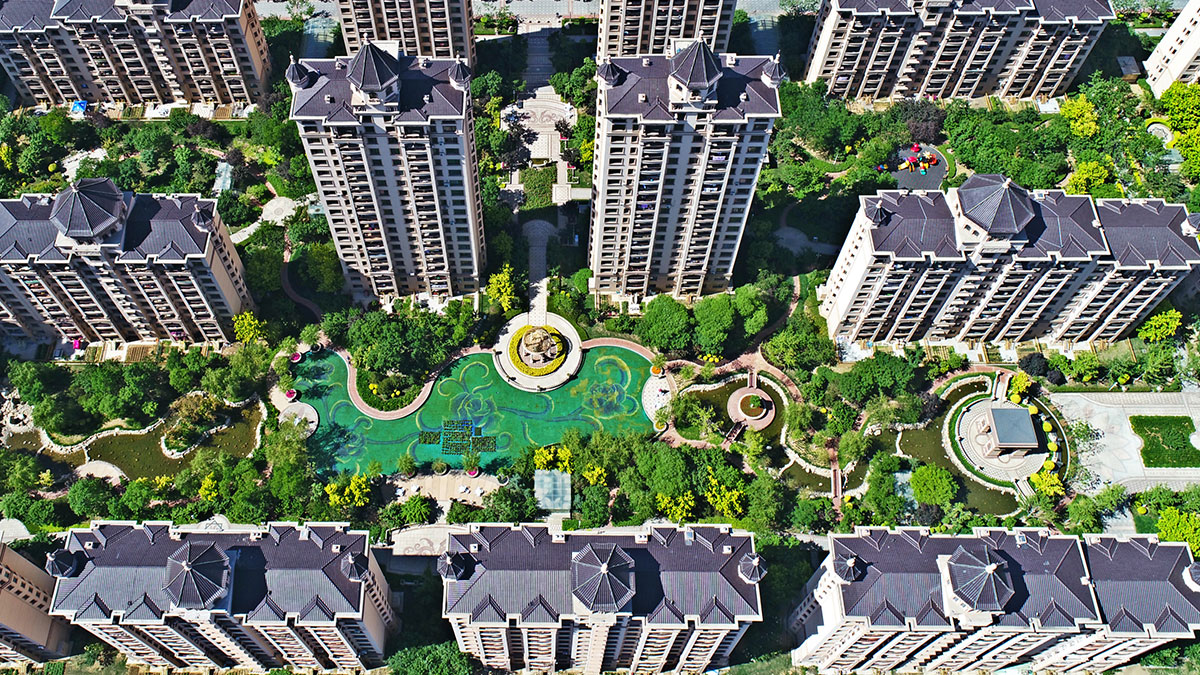 昌宇星河航拍实景图