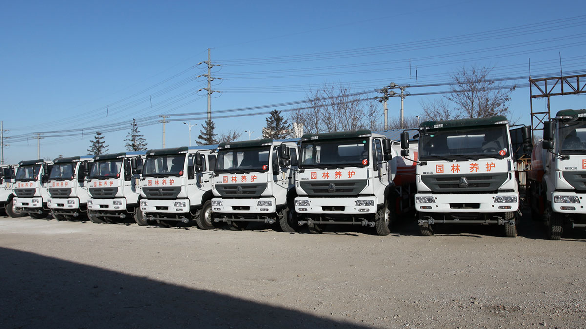 园林公司区域管理工程车