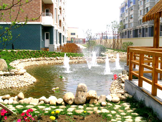 昌宇花园水系图