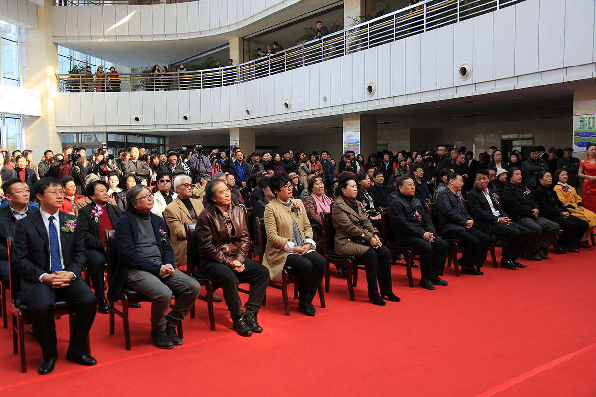 国内各地画家参加-开幕式