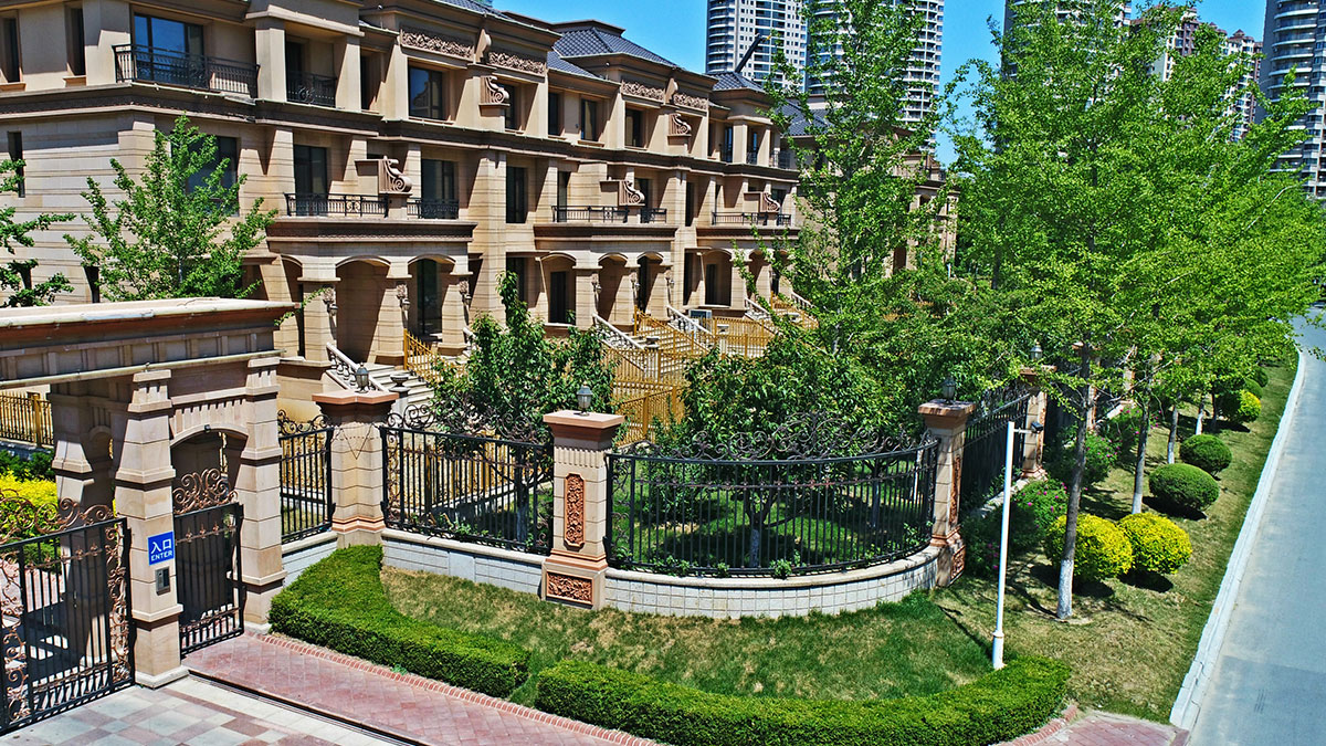 昌宇星河别墅区实景拍摄