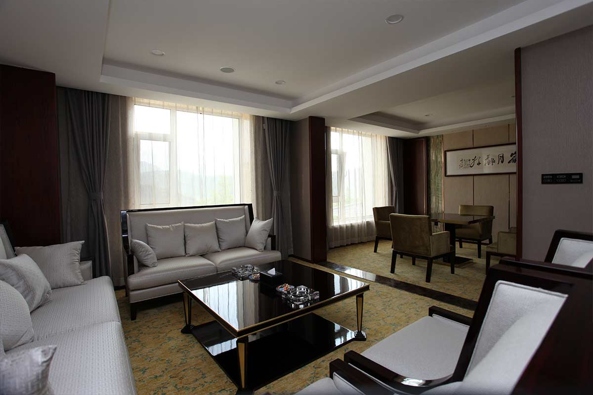 昌宇水墨画院豪华套房客厅