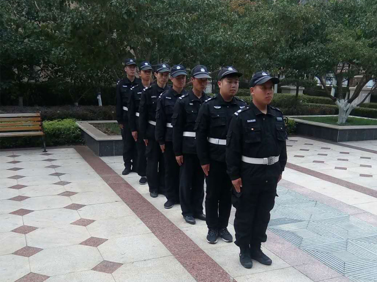 2017年9月保安队列培训